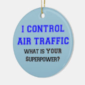 Fluglotse Keramikornament (Links)