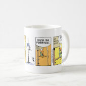 Fluglotse-lustiger Kaffee-Cartoon Kaffeetasse (VorderseiteRechts)