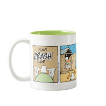 Fluglotse-lustiger Toiletten-Cartoon