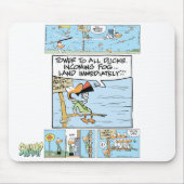 Fluglotse-Spaß Mousepad (Vorne)