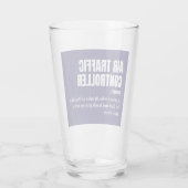 Fluglotsen - Begriffsbestimmung Glas (Rückseite)