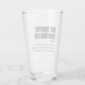 Fluglotsen - Definition der Kontrolle Glas (Rückseite)