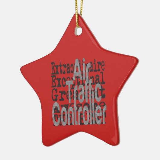 Fluglotsen-Extraordinär Keramikornament (Links)