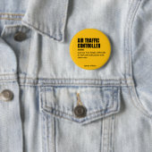 Fluglotsen - Fun Definition-Abzeichen Button (Beispiel)