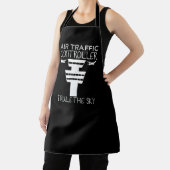 Fluglotsen macht Joke Flight Kontrolle Schürze (InSitu)