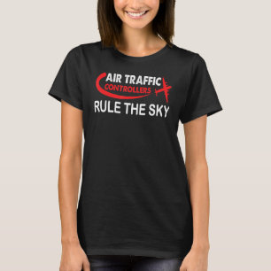 Fluglotsen regeln den Sky Tower Pilot A T-Shirt