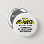 Fluglotsen...Überlegene Intelligenz Button (Vorne & Hinten)