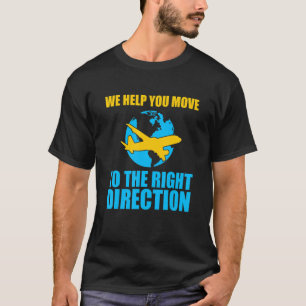 Fluglotsenflugzeug Gr T-Shirt