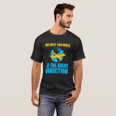 Fluglotsenflugzeug Gr T-Shirt (Vorne ganz)