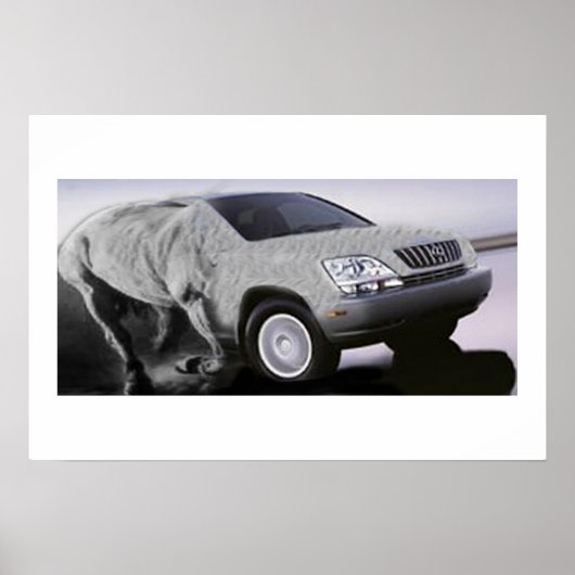 Flugmaschine Poster (Vorne)