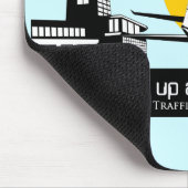 Flugmaus. Mousepad (Ecke)