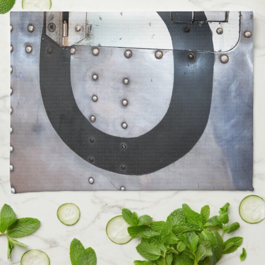 Flugmetall Geschirrtuch (Gefaltet)