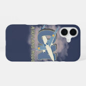 Flugmodus aktiviert – Lustige Reise iPhone 16 Hülle (Rückseite (Horizontal))