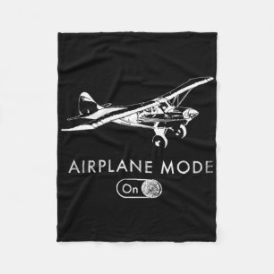 Flugmodus an Pilot Super Bush Cub Fleecedecke