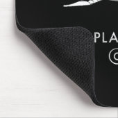 Flugmodus an Pilot Super Bush Cub Mousepad (Ecke)
