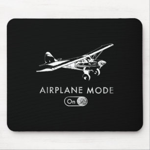 Flugmodus an Pilot Super Bush Cub Mousepad