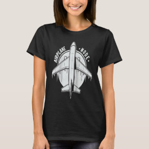 Flugmodus  Pilot Flugzeug Flugzeug Luftfahrt Ragla T-Shirt