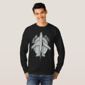 Flugmodus Pilot Flugzeug Flugzeug Luftfahrt Ragla T-Shirt (Vorne ganz)