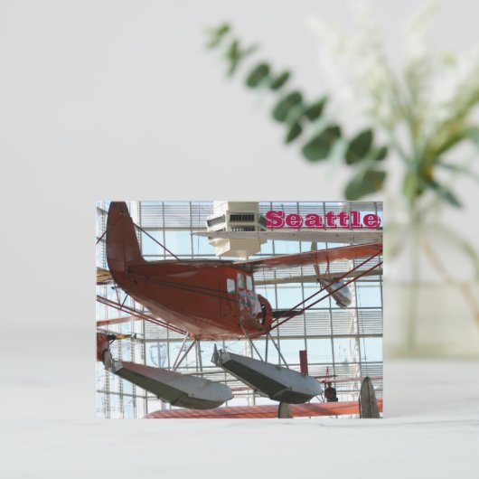 Flugmuseum - Seattle Postkarte (Stehend Vorderseite)