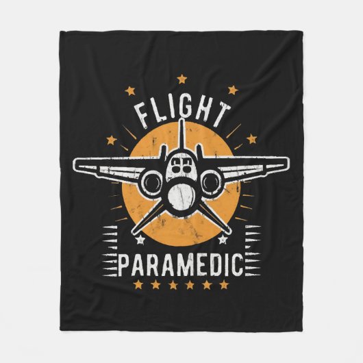 Flugparamedizin Fleecedecke (Vorderseite)