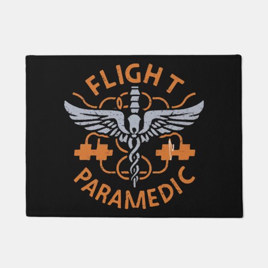 Flugparamedizin Fußmatte (Vorderseite)