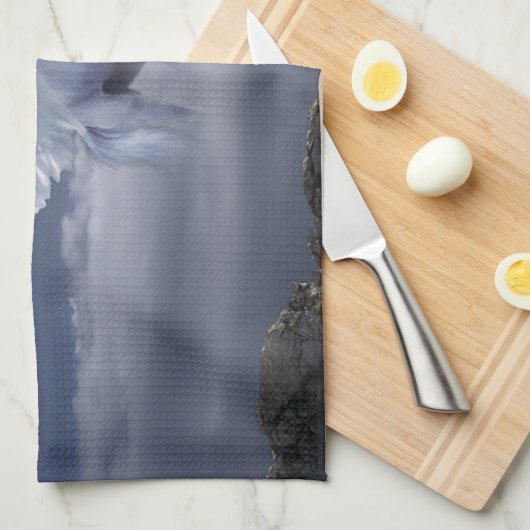 Flugpegasus Geschirrtuch (Viertel Falte)