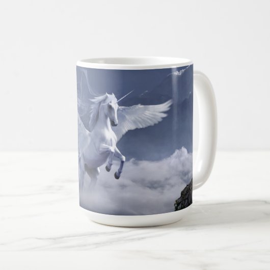 Flugpegasus Kaffeetasse (VorderseiteRechts)