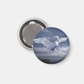 Flugpegasus Magnet (Vorderseite/Rückseite)