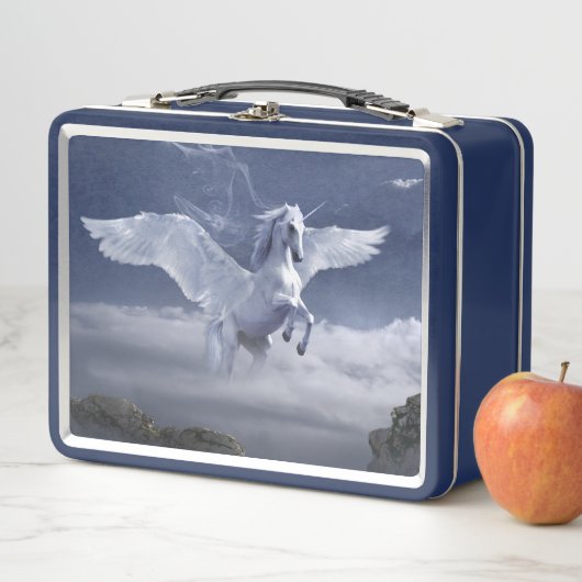 Flugpegasus Metall Brotdose (Beispiel)