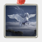 Flugpegasus Ornament Aus Metall (Vorne)