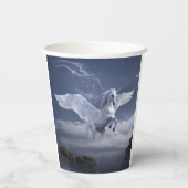 Flugpegasus Pappbecher (Rückseite)