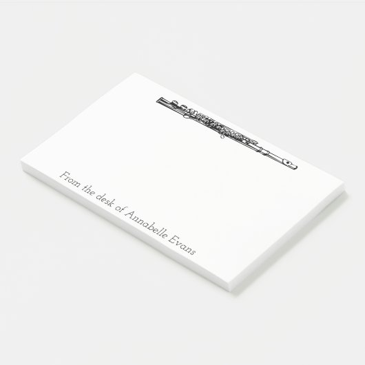 Flugpersonalisierung Post-it Klebezettel (angewinkelt)