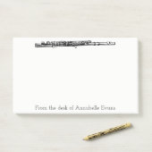 Flugpersonalisierung Post-it Klebezettel (Auf Schreibtisch)