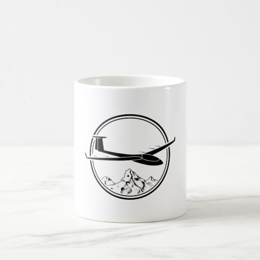 Flugpilot| Gliding Hobby Geschenkideen Kaffeetasse (Mittel)