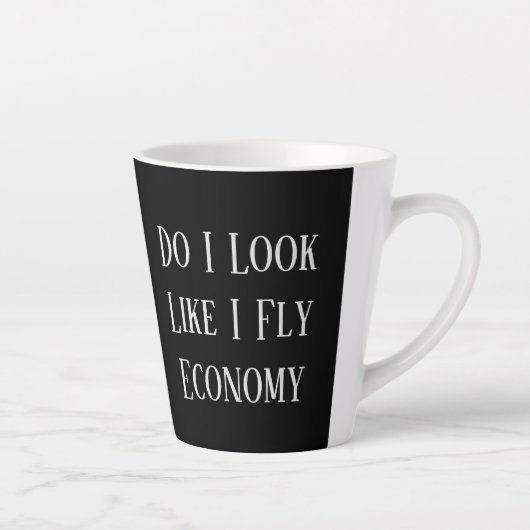Flugpiloten buchen Funny Quote Text Milchtasse (Rechts)