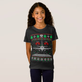 Flugpiloten Ugg Weihnachts-Sweater Flight Oper T-Shirt (Vorne ganz)