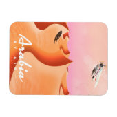 Flugplakat Arabien Magnet (Horizontal)