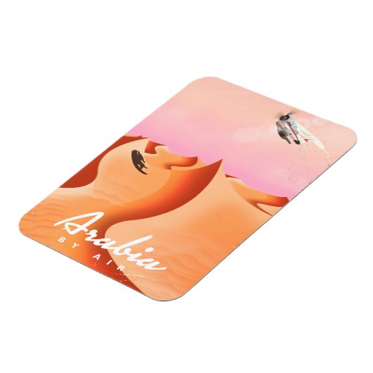 Flugplakat Arabien Magnet (Linke Seite)