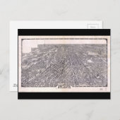 Flugplan Atlanta Georgia (1919) Postkarte (Vorne/Hinten)