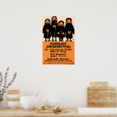 FLUGPLATZ JOHANNISTHAL AIRPORT von Julius Klinger Poster (Küche)