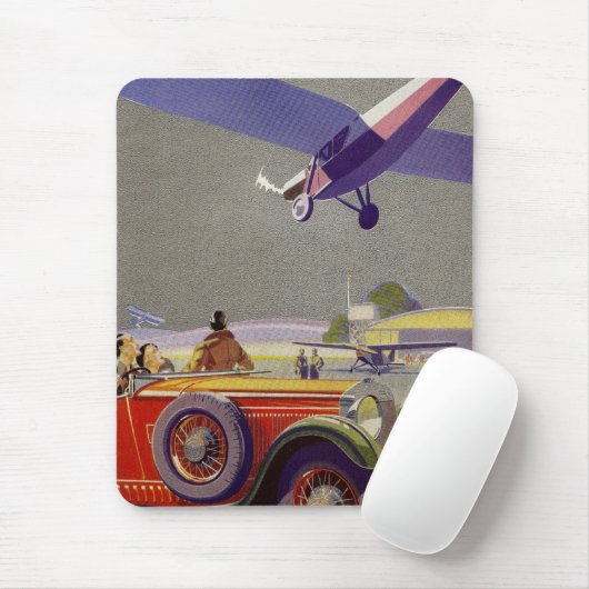 Flugplatz Mousepad (Mit Mouse)