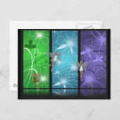 Flugpostkarte Postkarte (Vorne/Hinten)