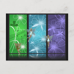 Flugpostkarte Postkarte