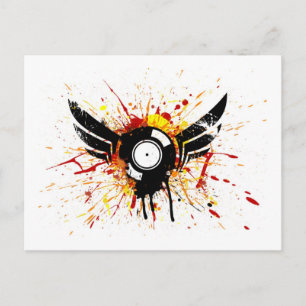 Flugprotokoll Postkarte