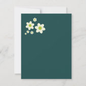 Flugreaktion der Liebe {Pfau} 2 Ankündigungen (Rückseite)