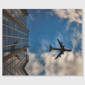 Flugreise Geschenkpapier (Flach)