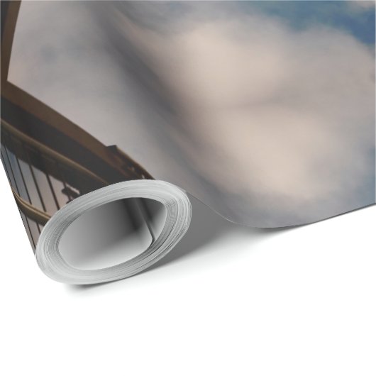 Flugreise Geschenkpapier (Rolleneckpunkt)