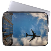 Flugreise Laptopschutzhülle (Vorderseite)