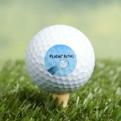 Flugrisiko! Funny Golf Ball fliegt durch in der Lu (Insitu T-Shirt)