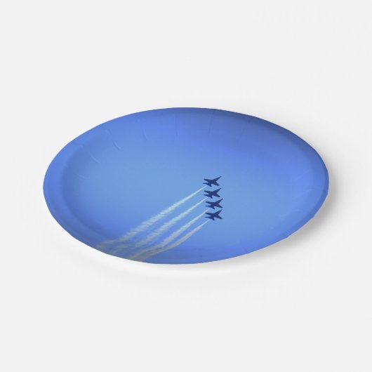 Flugschau 6 pappteller (Schrägansicht)